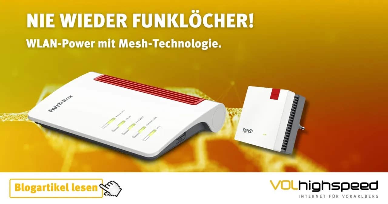 Mesh-Netzwerk einrichten: Nie wieder Funklöcher im WLAN!