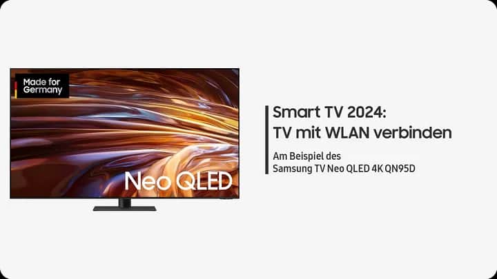 Samsung TV mit Netzwerk verbinden: WLAN & LAN Probleme lösen, Smart TV nutzen